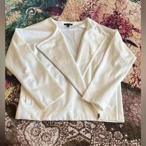 Eileen Fisher Classic White Blazer